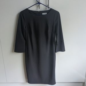 Gray Calvin Klein dress size 8